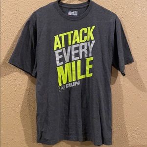 Under Armour gray heat gear shirt